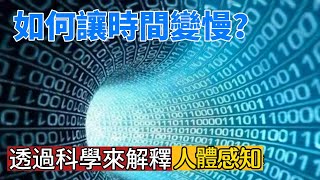 科學家解謎：為什麼長大後時間總是過得特別快？|感知在作祟?| #談天說地 #時間變慢 #人體感知