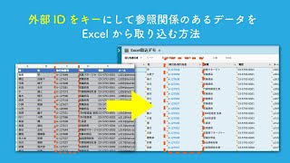 外部IDをキーにして参照関係のあるデータをExcelから取り込む方法