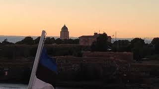 Suomenlinna from the ferry. 06.08.2022