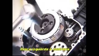 ¿Cómo desensamblar correctamente un motor 4 tiempos Bajaj 125?