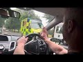 South Western Ambulance Service DCA Mercedes Sprinter responding in the Bournemouth area 15/07/2024