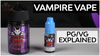 PG \u0026 VG In E-Liquid Explained