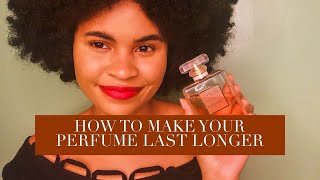 How to Make Your Perfume Last Longer | #perfume #fragrance