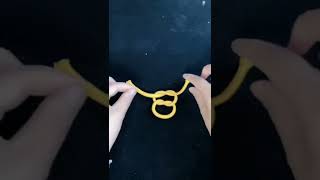 Easy Knot Magic Trick #shorts #viral #tricks