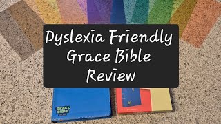 CSB Grace Bible for Kids Dyslexia Friendly Review #gracebible #bible #review #biblereview