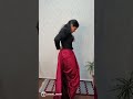 Saree drape| Dhoti style| Trendy saree drape | Indian Classical dance drape | Prachi Saathi |