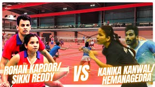 SIKKI REDDY/ROHAN KAPOOR VS HEMANAGENDRA/KANIKA KANWAL:ASIAN GAMES 2023 SELECTION TRIALS