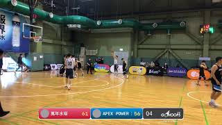 20230108 南霸萬跨聯盟籃球邀請賽 15:10 萬年水塔 VS APEX POWER 躍陽國際