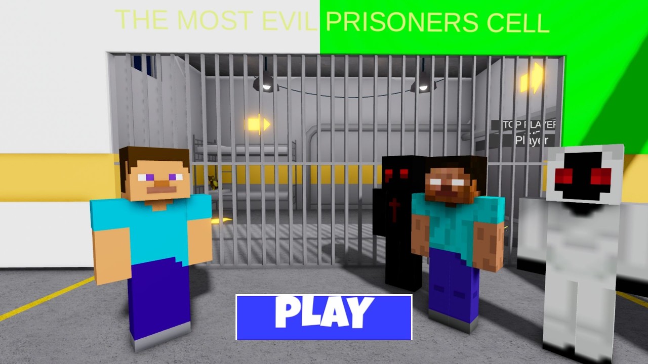 Minecraft Barry S Prison Run Roblox Youtube