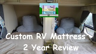 Custom RV Mattress, 2 Year Review   Lucid Foam Mattress Review