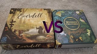 Everdell vs Wondrous Creatures