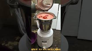 Commercial Heavy Duty Mixer Grinder HANS Dominar 1200 Watts (1.5 H.P. // 2.5 Ltr) Demo.