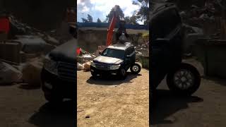 Toyota Land Cruiser | LC200 getting wrecked |#youtubeshorts