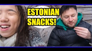 Australians Trying Estonian Food (at the Estonian Open Air Museum)