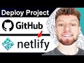How To Deploy Github Project on Netlify (Step By Step)