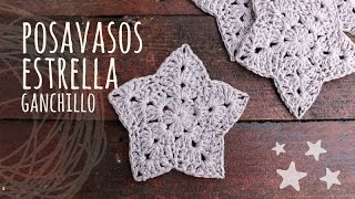 Tutorial Posavasos Estrella Ganchillo | Crochet