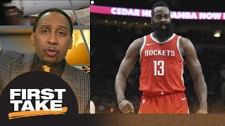 Stephen A. Smith wants James Harden for MVP: He is nothing short of sensational | First Take | ESPN