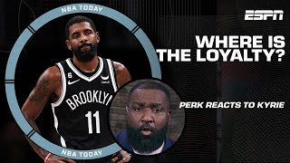 Didn't Kyrie Irving say KD is his best friend, where's the loyalty? - Kendrick Perkins | NBA Today