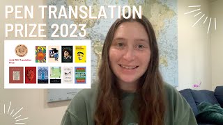 2023 PEN Translation Prize and a few science prize extras