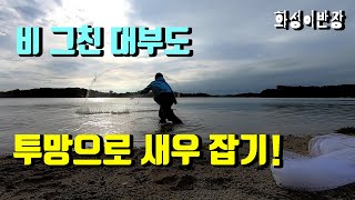 서해투망76편/비가 그친 대부도 투망으로 새우잡기! 즐거운 투망 [화성이반장]