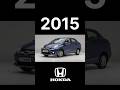 evolution of honda amaze (2009-2023) #shorts #viral #amaze #tranding