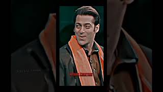 Salman Khan Best Reply 🔥| Attitude status #shorts #salmankhan