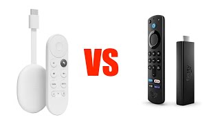 Chromecast Google TV vs. Amazon Fire TV Stick 4K Max - Detailed Comparison