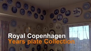 【小さな旅】＃ロイヤルコペンハーゲン　＃陶磁器　＃コレクション　【Royal Copenhagen Years plate Collection】＃お家で旅行気分　＃ゴリパラ