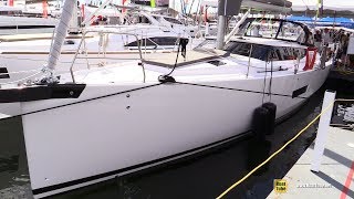 2017 Elan GT5 Sailing Yacht - Deck and Interior Walkaround - 2017 Annapolis Sail Boat Show