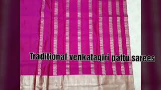 Traditional #venkatagiri #pattu #Sarees