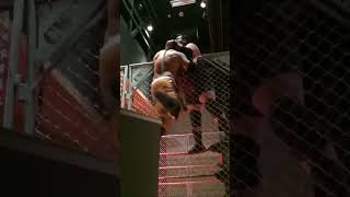 CAM!!ikaze Choked On Top of a Steel Cage by AJ Sanchez Canadian Wrestlings Elite (January 13th 2025)