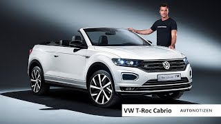 VW T-Roc Cabriolet: Premiere mit Sitzprobe im offenen SUV