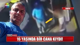 16 yaşında bir cana kıydı!