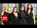 Golden Globes 2018: Why stars wore black on the red carpet - BBC News