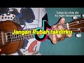 Tuhan ku cinta dia ku ingin bersamanya  - JANGAN RUBAH TAKDIRKU Cover Ukulele