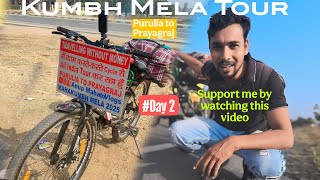 Kumbh Mela 2025, Purulia to Prayagraj Cycle tour #day2