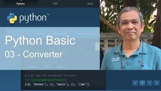 พื้นฐาน Python ตอนที่ 3 การแปลงข้อมูล (Converter)