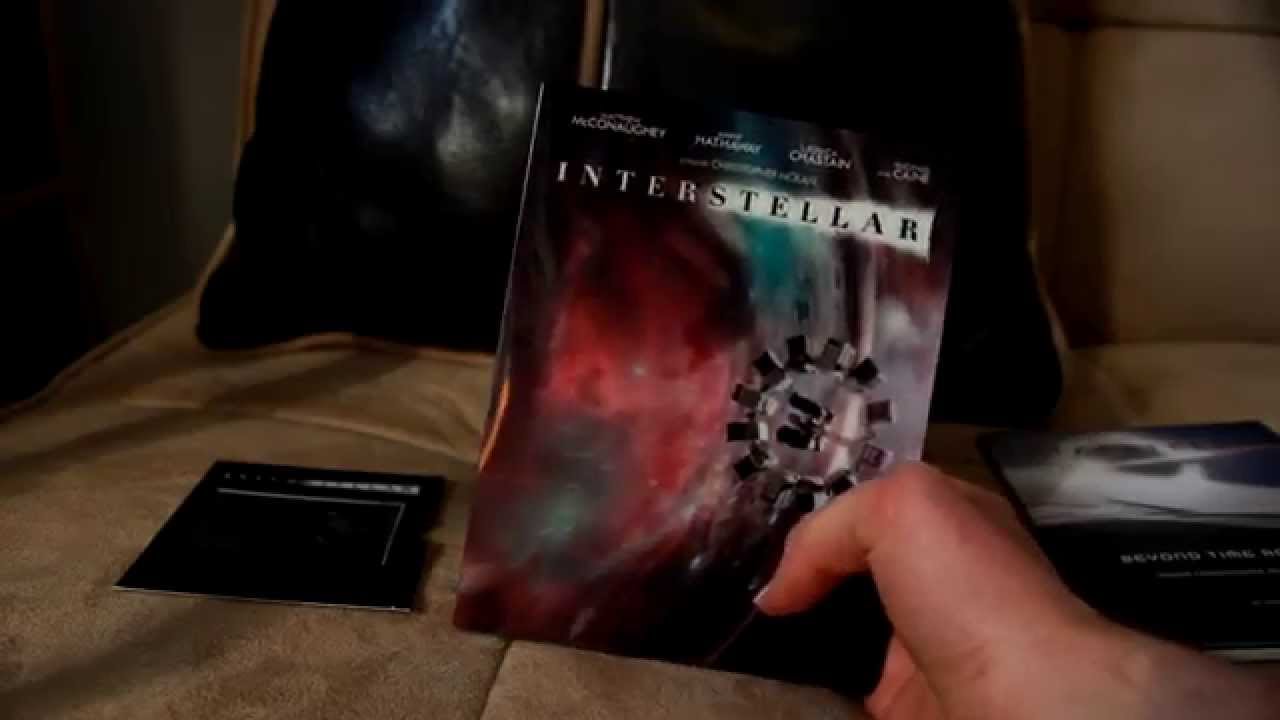 Interstellar (2015) Blu Ray Special Edition Unboxing (w/ Limited ...