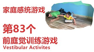 第83个训练儿童前庭觉的家庭感统训练游戏，感统训练视频，幼儿感觉统合训练，感统游戏sensory games,sensory activites