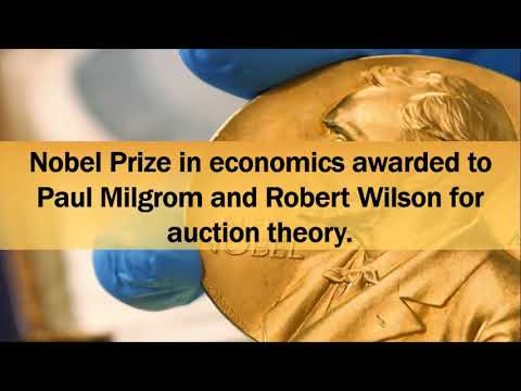 Nobel Prize In Economics Awarded To Paul Milgrom And Robert Wilson For ...