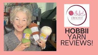 Hobbii Yarn Reviews!  On The Hook Crochet with Jeanne