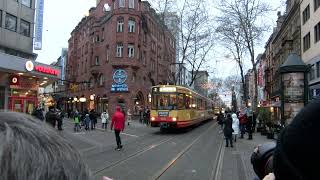 shorts//OPENING OF UNDERGROUND TRAM STATION IN KARLSRUHE//OLD TRAM PARADE