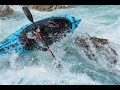 Alpacka Valkyrie whitewater packraft with Nouria Newman