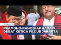 Pramono Anung dan Rano Karno Siap Hadapi Debat Ketiga Pilgub Jakarta 2024