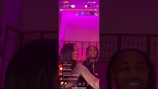 ❤️DDG AND ZOE SPENCER FLIRT AND BEEN CUTE ON TIKTOK LIVE !!! #ddg #fyp