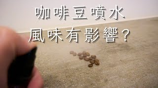 聊聊咖啡豆噴水後的細粉與風味