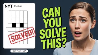 NYT Mini Crossword Answers & Clue Breakdown – Solve with Me!