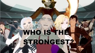 Who is the Strongest RWBY Character? RWBY Analysis (300+ Sub Special 2)