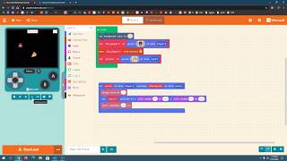 MakeCode Arcade - Chase the Pizza - Part 1