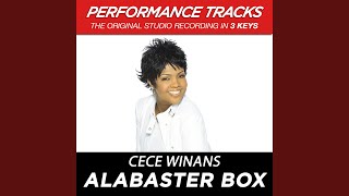 Alabaster Box (Performance Track In Key Of E-Gb)